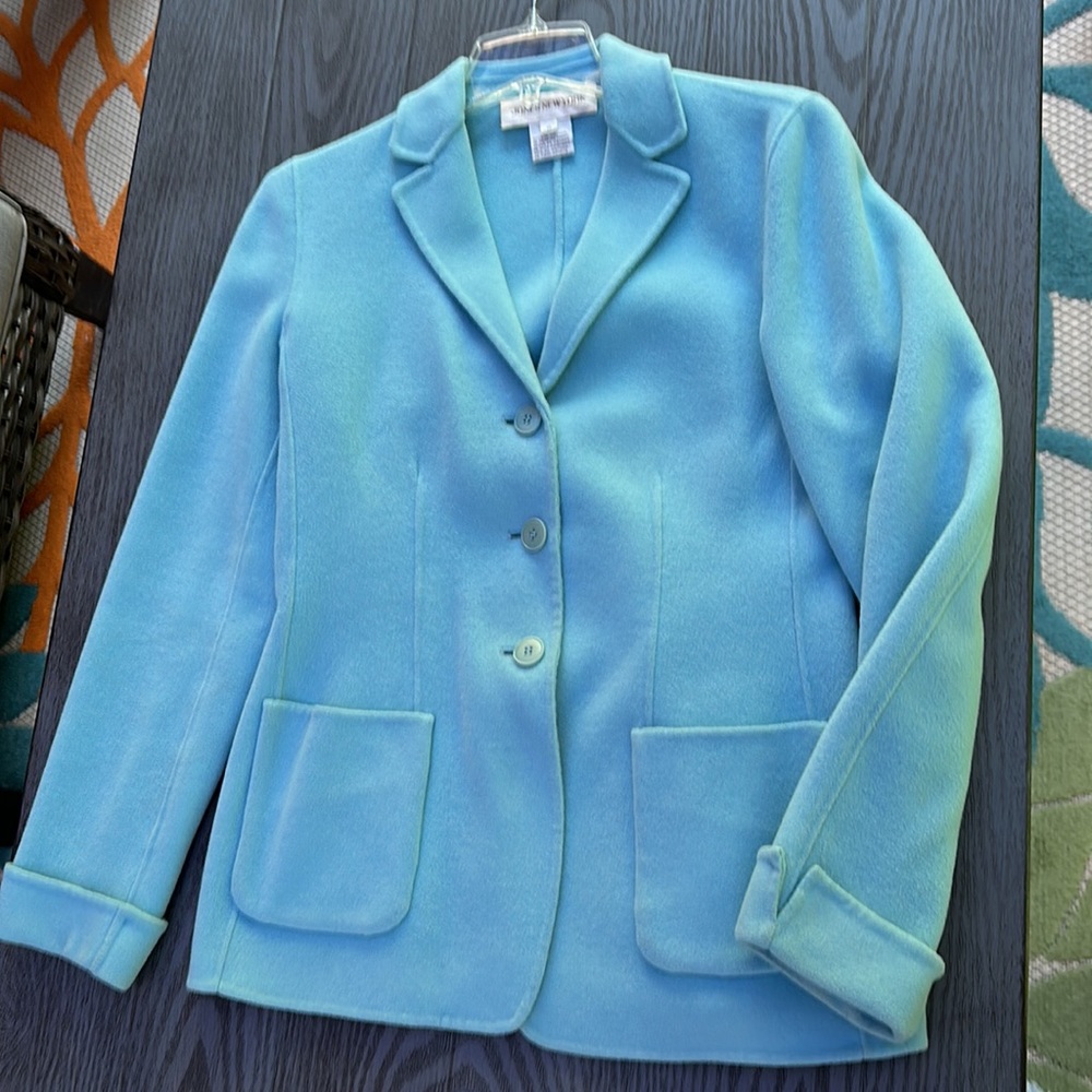 Vintage Jones New York Wool/ Angora Blend Jacket - Like new